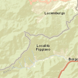 Borgo Pace Street Map