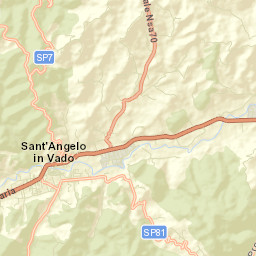 Sant'Angelo in Vado Street Map