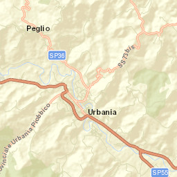 Peglio Street Map