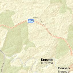 Senovo Street Map