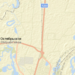 Mayskiy Rayon Street Map