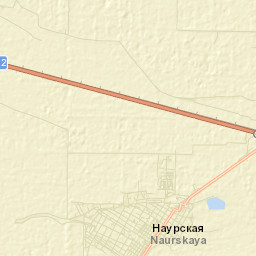 Naurskaya Street Map
