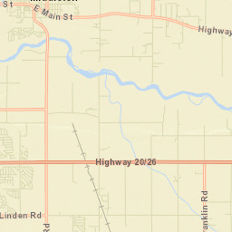 111 East Roselake Drive, Middleton, ID Street Map