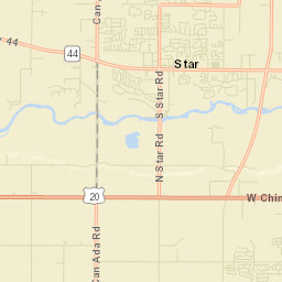 173 North Poplar Street Star ID 83669 Street Map