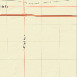 Davison County Street Map