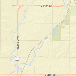 25783 482nd Avenue, Brandon, SD 57005 Street Map