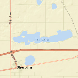 Sherburn Street Map