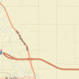 Interstate 90, Blue Earth, MN 56013, USA Street Map