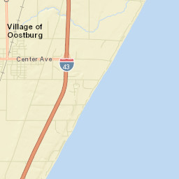 Oostburg Street Map