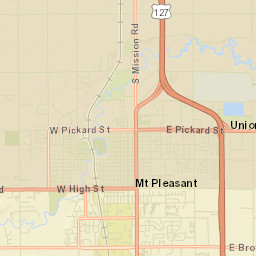 Mount Pleasant Street Map