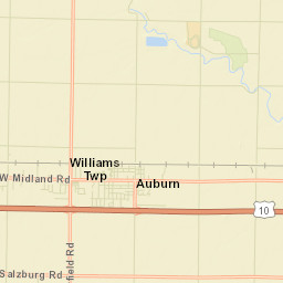 Auburn Street Map
