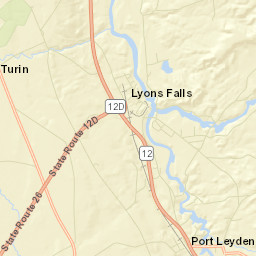 Shuetown New York Street Map