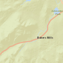 Edwards Hill New York Street Map