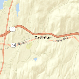 Castleton Street Map