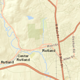 Rutland Street Map
