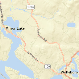 Wolfeboro Street Map