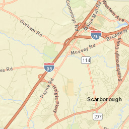 South Portland Gardens Street Map