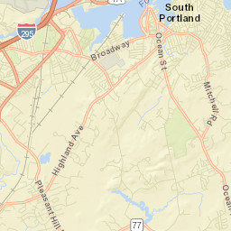 South Portland Street Map