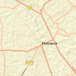 Plaisance Street Map