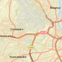 Colomiers Street Map