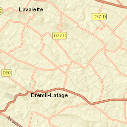 Drémil-Lafage Street Map