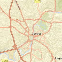 Castres Street Map