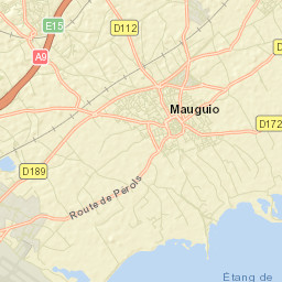 Saint-Aunès Street Map