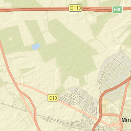 Miramas Street Map