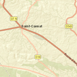 Saint-Cannat Street Map