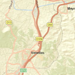 Meyrargues Street Map
