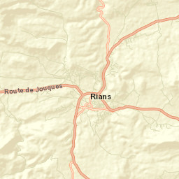 Rians Street Map