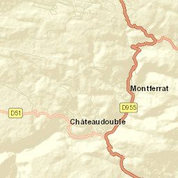 Montferrat Street Map