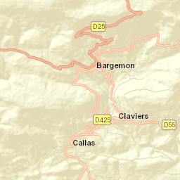 Callas Street Map