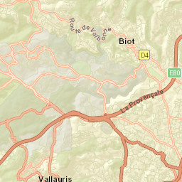 Biot Street Map