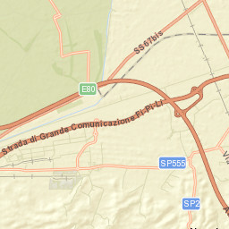 Guasticce Street Map