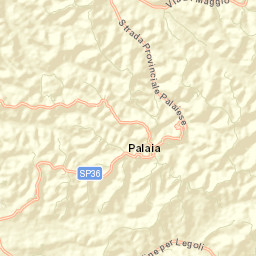 Palaia Street Map