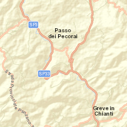 Greve in Chianti Street Map
