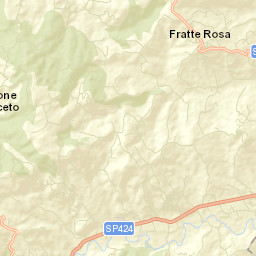 Fratte Rosa Street Map
