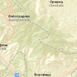 Belogradchik Street Map