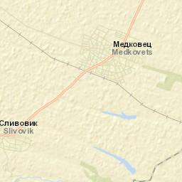 Medkovets Street Map