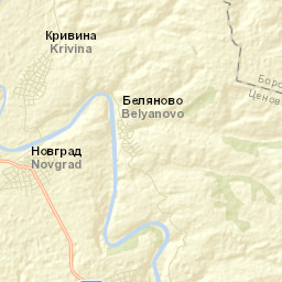 Obshtina Tsenovo Street Map