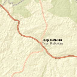 Tsar Kaloyan Street Map