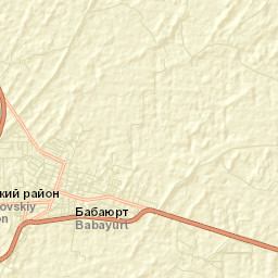 Babayurt Street Map
