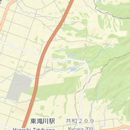 Takikawa-shi Street Map