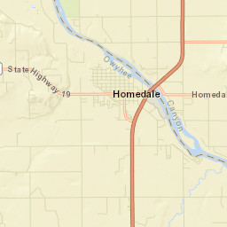 Homedale Street Map