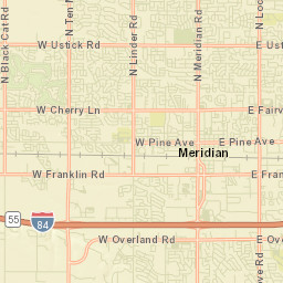 116 East Broadway Avenue, Meridian, ID  Street Map