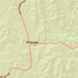 SD-89 Custer SD 57730 America Street Map