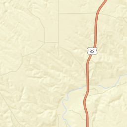 Mellette County Street Map