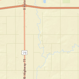 Interstate 90 Luverne MN 56156 Street Map