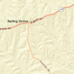 Spring Grove Street Map